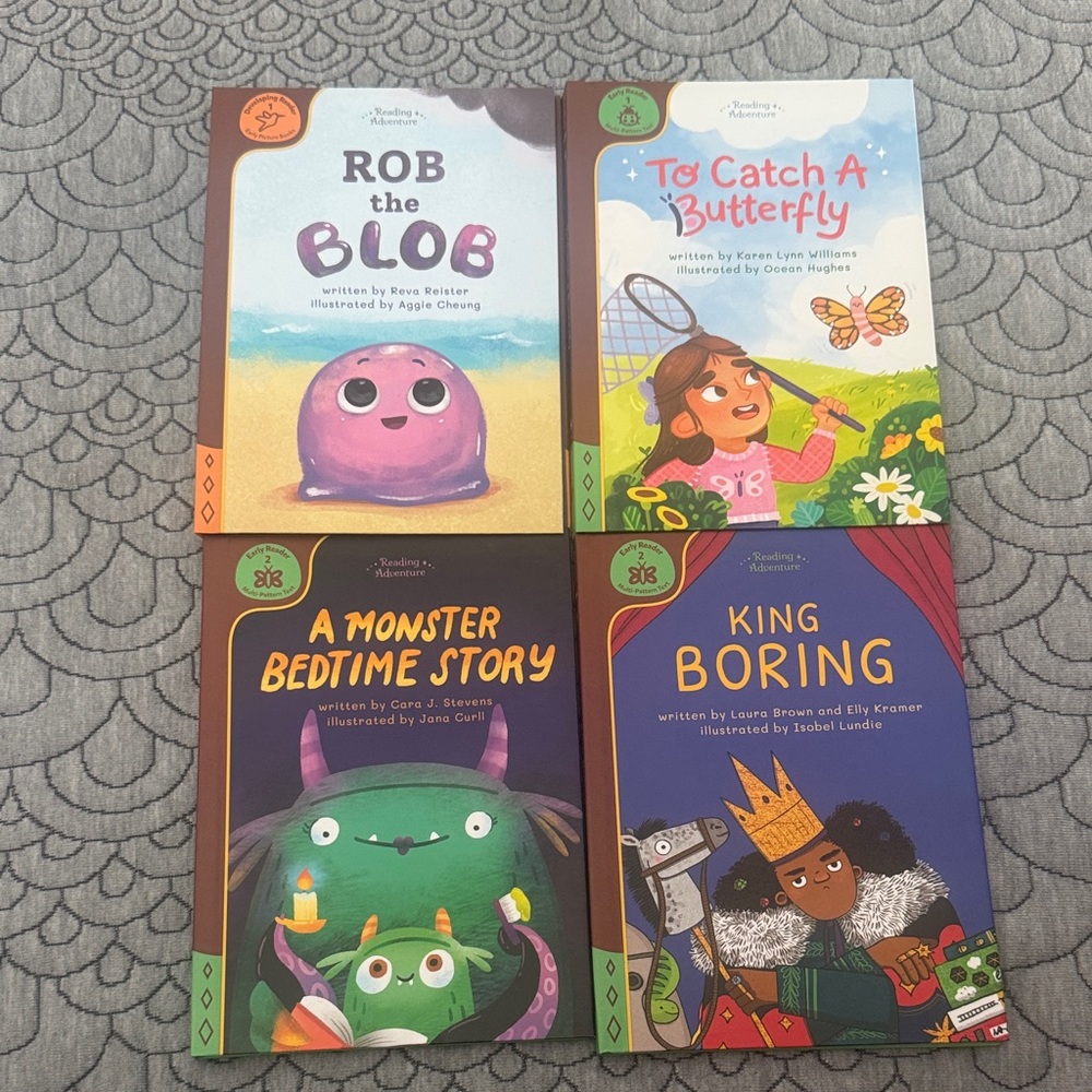 Osmo Reading Adventures; 4 books and magic wand. Does not include base.